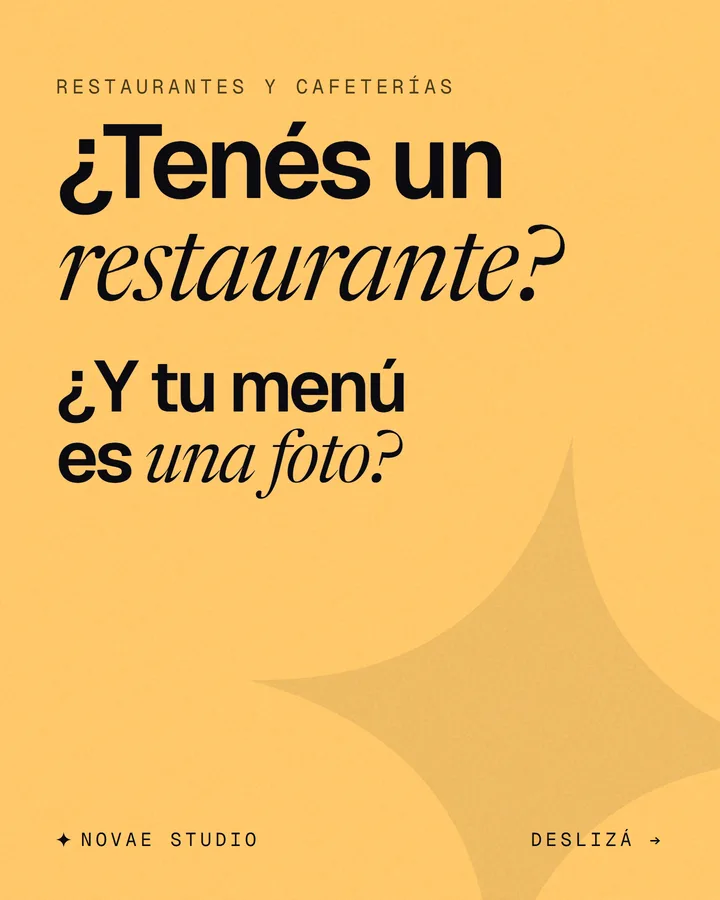 Lámina 1: ¿Tenés un restaurante?